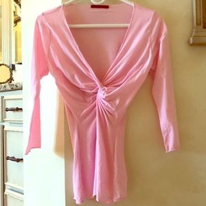 VELVET brand pink top